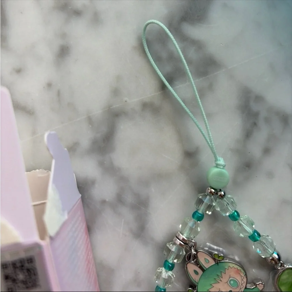 Big Into Energy labubu phone charm - Serenity - Pop Mart